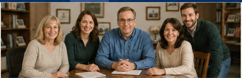 Doffo Legacy Services team with family
