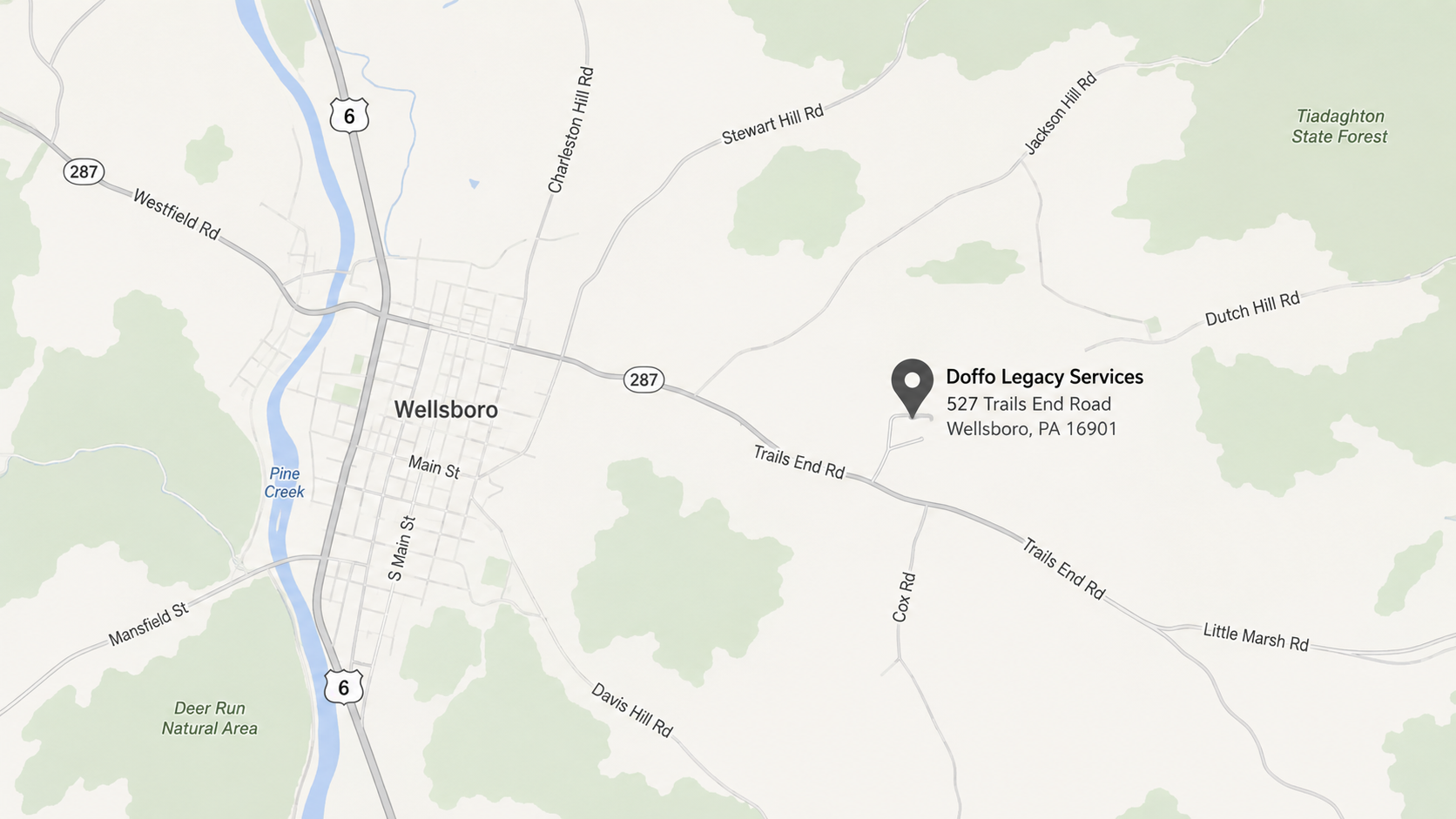 Office location map